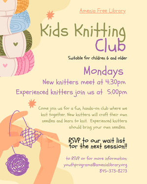 Kids Knitting Club